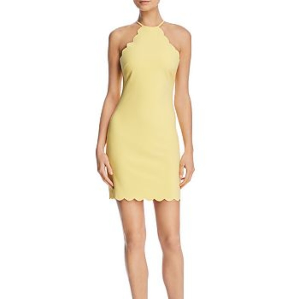 Likely Everly Scalloped Sheath Dress